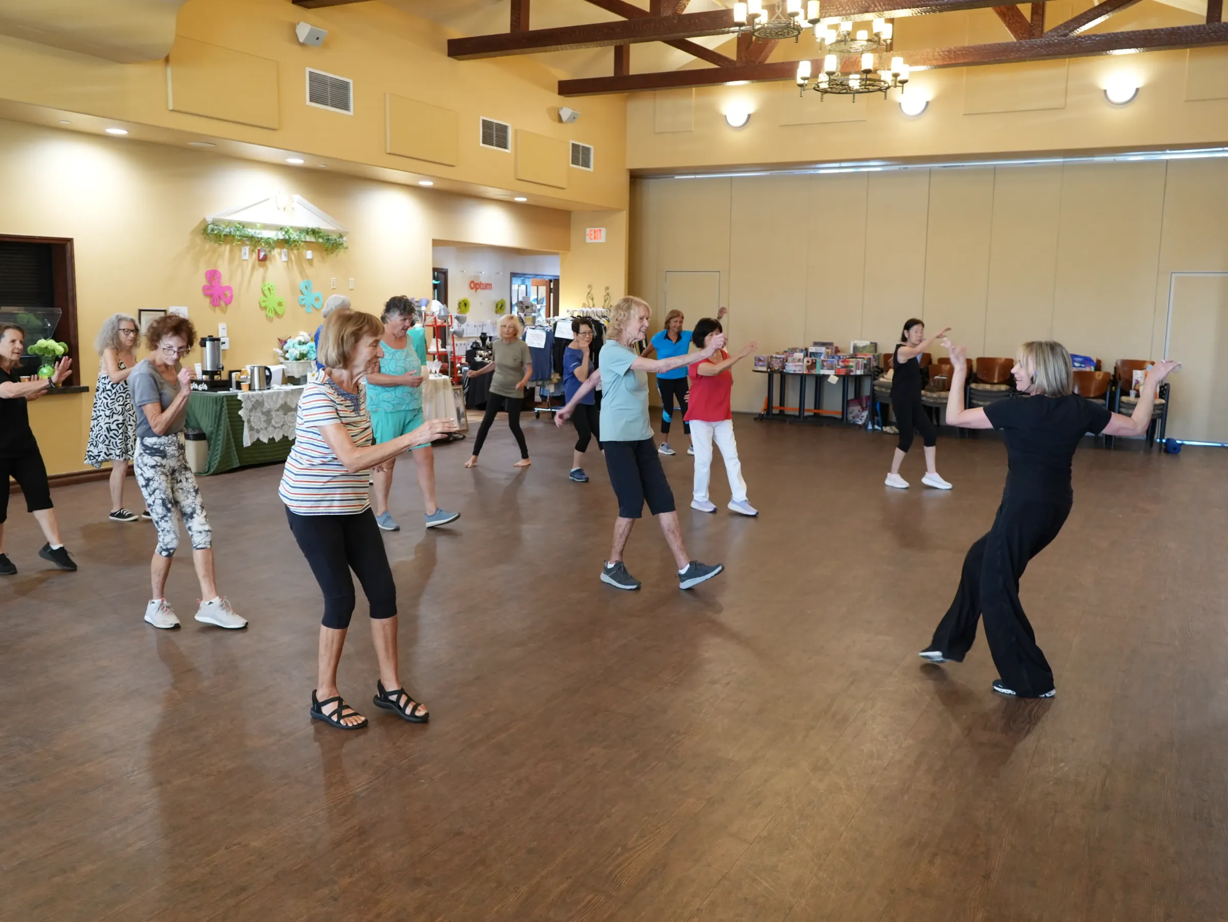 A Dance for Wellness class in session